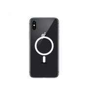Apple iPhone XS MAX Kılıf Magsafe Wireless Kablosuz Şarj Uyumlu Manyetik Şeffaf Kapak