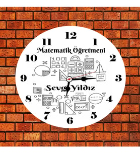 Matematik Öğretmeni Saat Kişiye Özel