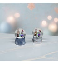 Mini Boy Kar Küresi - Kış Masalı Temalı - Pilli ve Işıklı