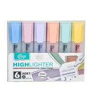 Cengo 6lı Fosforlu Kalem Candy Renkler CGO801