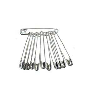 Taksun Çengelli İğne 12 Adet NO:3 (4.5 CM)