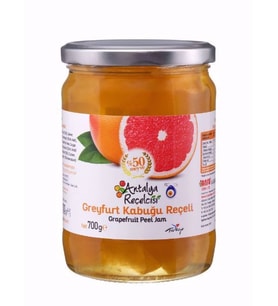 Antalya Reçelcisi Greyfurt Kabuğu Reçeli 700g Klasik Seri