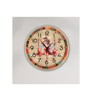 bilge Tasarım Çocuk Odası Duvar Saati 30 x 30 CM (Karışık)