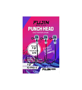 Fujin Punch Head Jig Head FJ-PH #2/0 5gr