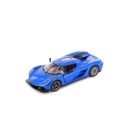 ​Kinsmart Metal Çek Bırak Araba Koenigsegg Jesko Absolut 1/36 Ölçekli (Mavi)