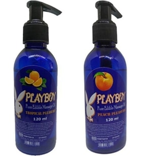 Playboy Portakal ve Şeftali Aromalı Masaj Yağı