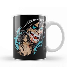 Attack On Titan 02 Kupa Bardak Porselen