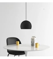 RİOLİGHT RETRO2,VİNTAGE2,RUSTİK2 1XE27 SİYAH TEKLİ METAL SARKIT AVİZE ÇAP:20CM NOT:1ADET FİYATIDIR