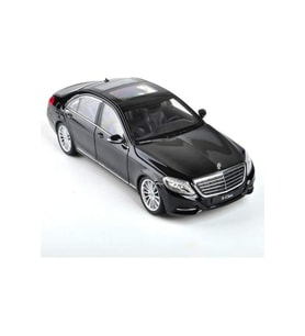 Oyuncak Koleksiyon Mercedes S Class Siyah 1 / 24 Ölçek Metal Model Araba