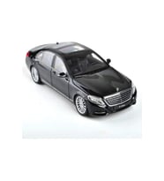 Oyuncak Koleksiyon Mercedes S Class Siyah 1 / 24 Ölçek Metal Model Araba
