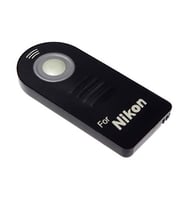 Nikon D90 D600 D3200 D5300 D7100 İÇİN ML-L3 UZAKTAN KUMANDA (Siyah)