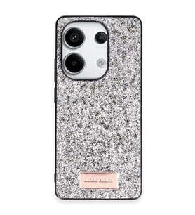 Xiaomi Redmi Note 13 Pro 4g Bright Simli Kapak - Gümüş