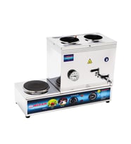 Mizan 40 Lık Elektrikli 30 Litre 2 Demlikli Çay Kazanı