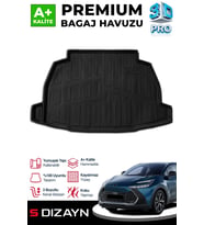 S-Dizayn Toyota C-Hr 3D Pro Bagaj Havuzu 2024 Üzeri A+ Kalite