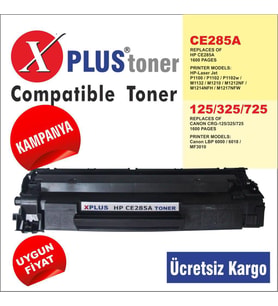HP CE285A 85X (2.000 syf.) İTHAL MUADİL TONER 1102/1132/1212/6030
