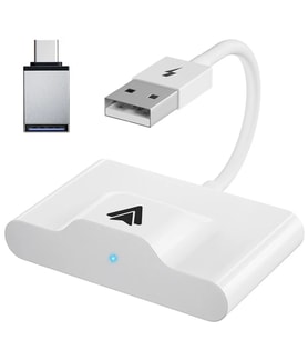 Ally Usb+Type-C Android Kablosuz Carplay Adaptör Çevirici - Youtube Netflix Tiktok - SSSSSS2004-2