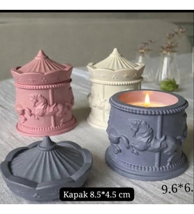 Nostaljik Atlı Karınca Silikon Kalıp