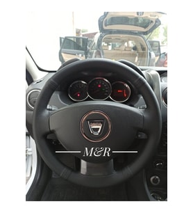 Dacia Kapakli Kaplama Deri Direksiyon Kılıfı