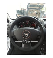 Dacia Kapakli Kaplama Deri Direksiyon Kılıfı