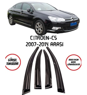 Balp Citroen C5 2007-2014 Cam Rüzgarlık 4lü Takım
