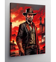 Kanvas Tablo Red Dead Redemption 2