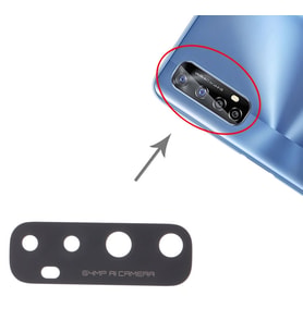 Realme 7 4G Uyumlu Kamera Lensi Cam RMX2151, RMX2163, RMX2155