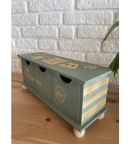 Ahşap Çekmeceli Bebek Kutusu (Karışık)