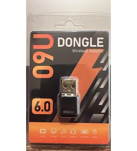 STORE Bluetooth 6.0 USB Adaptör, Mini Dongle Bluetooth Alıcı, PC Laptop Notebook İçin Kablosuz Bluetooth Çevirici, Windows 10/11 Tak Çalıştır USB Bluetooth Dongle