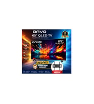 Onvo 65” QLED 4K Ultra Hd Google Smart Tv HDR10 Dolby Audio Wi-Fi Duvar Askı Aparatı Hediyeli