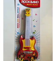 Pilli Müzikli Gitar 39 Cm Renkli