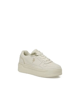 U.S. Polo Assn. CAROLINE 5PR Kadın Sneaker BEJ