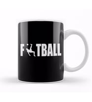 Football Soccer Football Player Penalty Gift Kupa Bardak Porselen