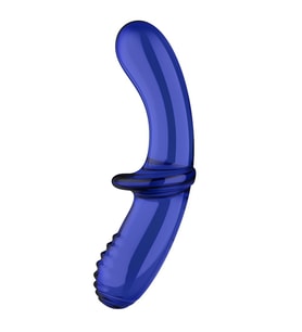 Satisfyer Double Crystal Mavi Dildo