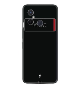 Xiaomi Redmi 12C Kılıf Resimli Desenli Baskılı Silikon My Love 1402