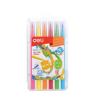 Deli Color Emotion Keçeli Kalem 12’li EC10304