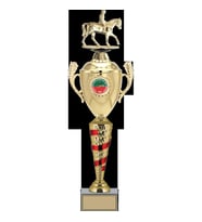 ODAK KUPA - Figürlü Kupalar - At / Binici Figürlü Kupalar FG-082 B - 58 cm