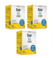 Orzax Ocean D3K2 20 ml Damla (3 Kutu)