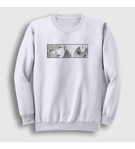 Presmono Unisex Beyaz Kirari Anime kakegurui Sweatshirt 239900tt (Beyaz)