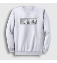 Presmono Unisex Beyaz Kirari Anime kakegurui Sweatshirt 239900tt (Beyaz)
