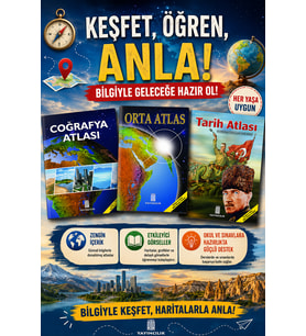 Coğrafya Atlası-Orta Atlas-Tarih Atlası