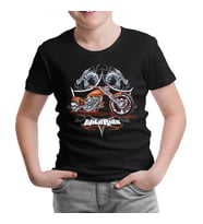 Motosiklet - Motor Ride Siyah Çocuk Tshirt