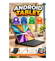Android Tablet PC – Klavye, Kılıf, Stylus Kalem ve Ekran Koruyucu Seti
