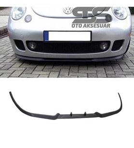 Vw Beetle Cupra R Uyumlu Ön Lip Mat Siyah Ön Tampon Lip