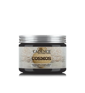 COSMOS DOĞAL MAT SERAMİK EFEKT CS-16 SİYAH 150ML