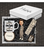 Motto Gift Erkeklere Özel Tasarım Karikatür Biblolu Hediye Kutusu 112998