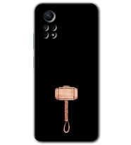 Redmi Note 12 Pro 4G Kılıf HD Desen Baskılı Kılıf - Thor Çekiç
