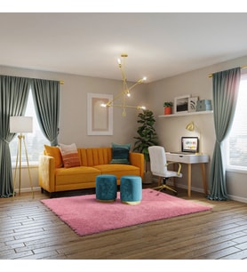 AGKHOME Orijinal Amerikan Shaggy Halı - 160 x 240 cm - Pembe