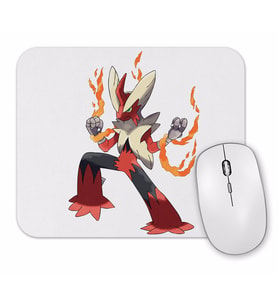 Pokemon Go Pikachu Blaziken Mouse Pad