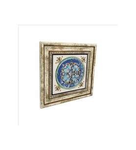 İtalyan Deseni Baskılı Taş Tablo 25X25
