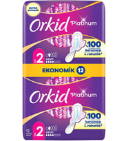 Platinum Hijyenik Ped Uzun (Boy 2) Ekonomik Paket 12 Adet Ped